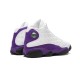 Mens Air Jordan 13 Lakers "White/Black/Court-Purple/Unive"